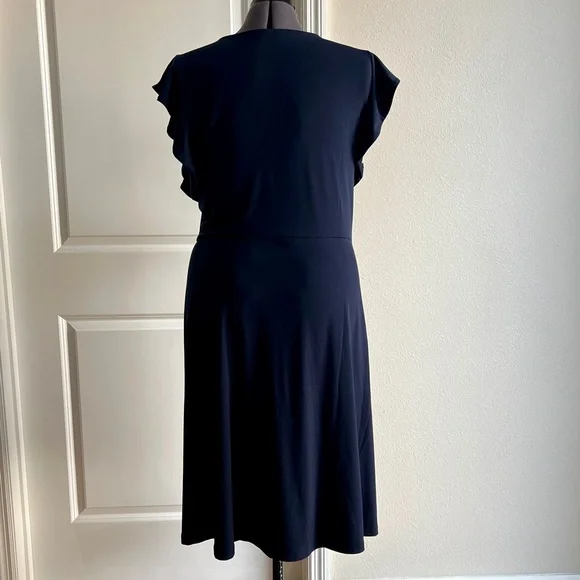 Ann Taylor Factory Midnight Blue Midi Dress - Picture 2 of 5